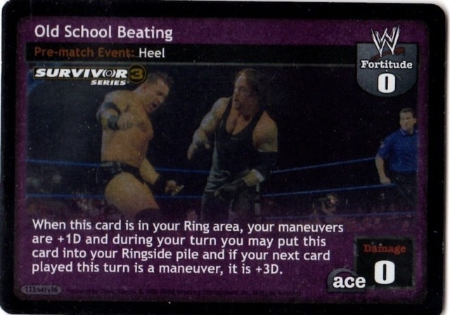 Old School Beating (SS3) Foil